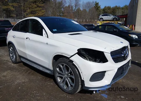 2017 Mercedes-Benz Amg Gle 43 Coupe 4Matic from USA, damaged, VIN 4JGED6EBXHA072705